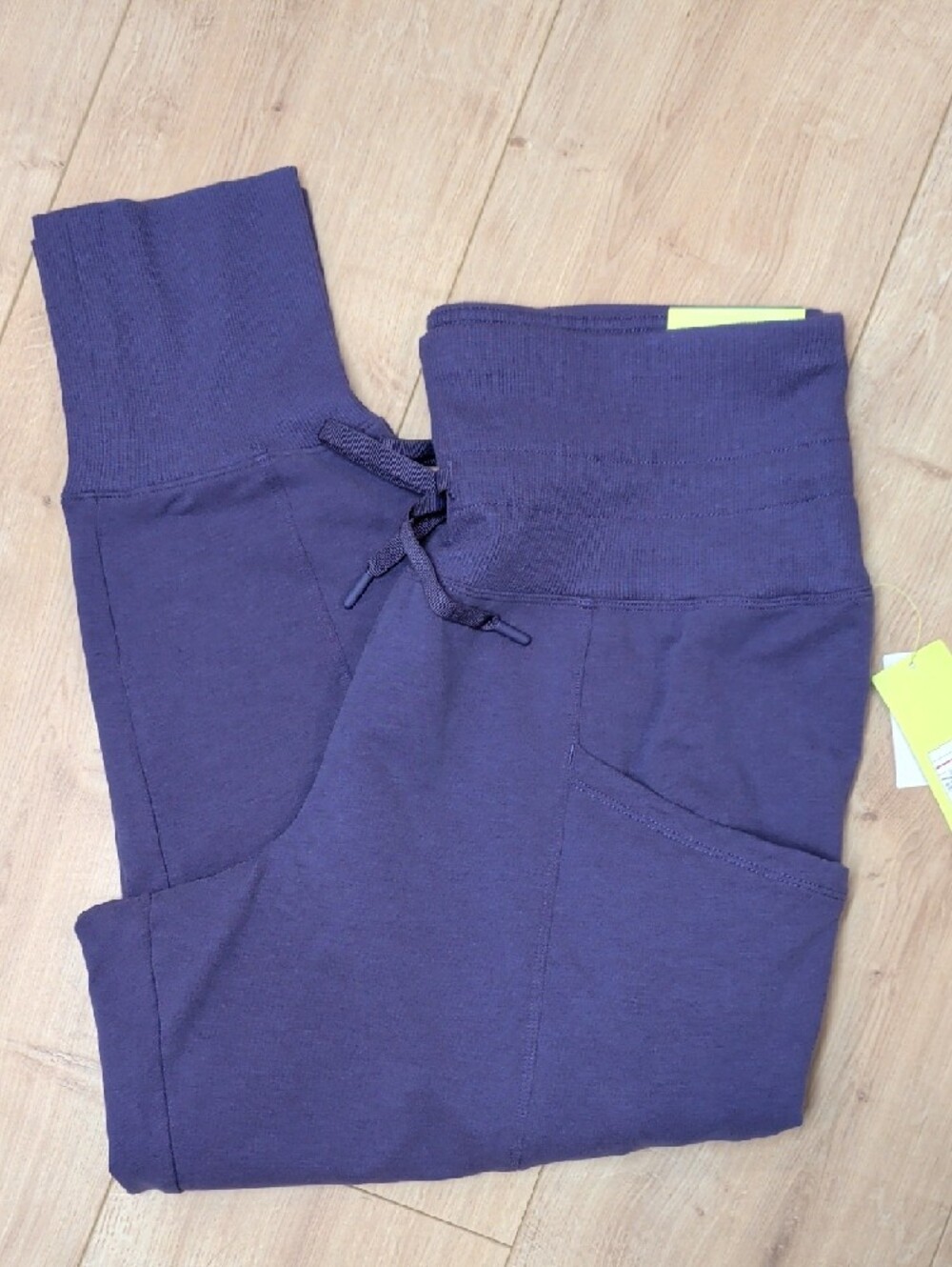 All In Motion Purple Drawstring Jogger Pants - Picture 6 of 6